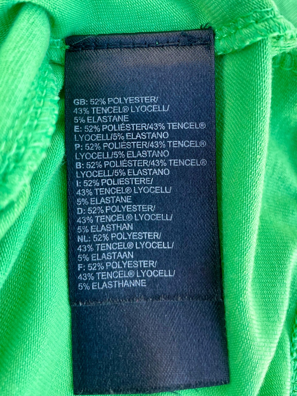 North Face Sundress Chartreuse Green Sleeveless Tank Empire Waist Zip Pocket WL - Picture 10 of 16